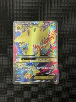 Pokemon TCG Mega Manectric EX Ultra Rare Holo Promo Full Art XY 24a/119 NM - Image 2