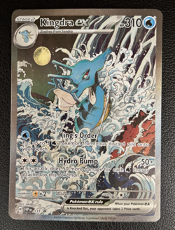 Kingdra ex SVP131 Scarlet & Violet Black Star Promo Pokemon TCG - NM! - Image 1