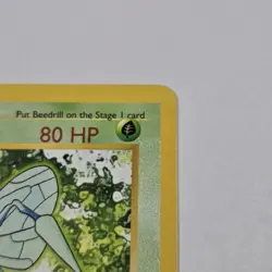 Beedrill 017/102 Base Set First Edition Shadowless Pokemon Rare - Image 3