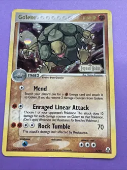 Golem 6/92 Reverse Holo - Legend Maker - 𖦹 Swirl ꩜ Pokemon TCG - Image 1