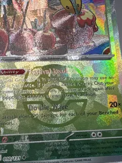 Dipplin (Master Ball Pattern) 010/131 Holo Pokemon SV: Prismatic Evolutions NM - Image 2