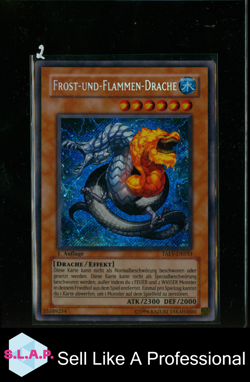 FROST-UND-FLAMMEN-DRACHE KONAMI TAEV-DE033 YU-GI-OH! 1. AUFLAGE HOLO GERMAN TAEV - Image 1