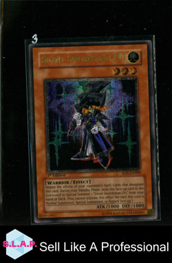 SILENT SWORDSMAN LV3 KONAMI RDS-EN009 YUGIOH DUEL 1ST EDITION 1996 ENGLISH - Image 1