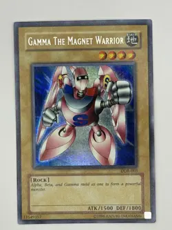 Gamma the Magnet Warrior - DOR-003 - Yu-Gi-Oh! TCG Secret Rare Unlimited - LP - Image 1