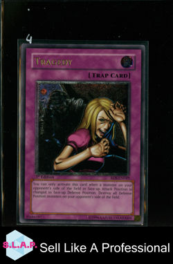 TRAGEDY KONAMI RDS-EN049 RETRO DUEL YUGIOH 1ST EDITION 1996 ENGLISH - Image 1