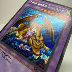 Thousand Dragon MRD-143 Metal Raiders Secret Rare HP/DMG HOLO BLEED - Image 2
