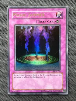 Yugioh Magic Jammer Unlimited Edition Ultra Rare MRD-128 NM - Image 1