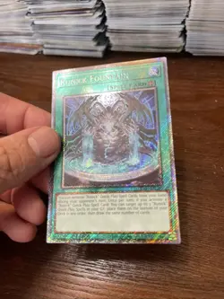 Runick Fountain 1st Edition Platinum Secret Rare RA04-EN296 Yu-Gi-Oh! - Image 4