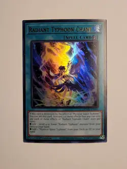 Yugioh Radiant Typhoon Chant DOOD-EN061 Ultra Rare 1st Ed NM - Image 1