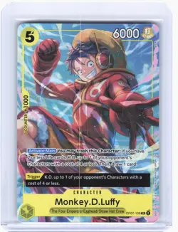 2025 One Piece-Monkey.D.Luffy #OP07-109 Illustration Box Vol. 3-Super Rare Foil - Image 1