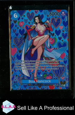 BOA HANCOCK BANDAI OP07-051 ONE PIECE CARD GAME SR ENGLISH - Image 1
