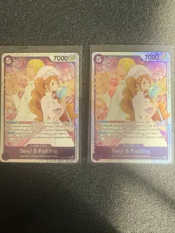 One Piece TCG English Sanji and Pudding EB02-035 X2 - Image 1