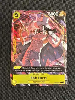 Rob Lucci (Full Art) ST29-013 Starter Deck 29: Egghead Foil 2 - Image 1