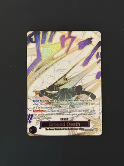 Ground Death (Alt Art) OP14-096 One Piece TCG English Event Manga - Image 1