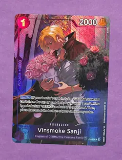One Piece TCG Vinsmoke Sanji Treasure Rare OP10-063 Legacy of the Master NM - Image 1