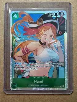 Nami OP14-031 (SR) The Azure Sea’s Seven One Piece TCG English Super Rare (A2) - Image 1