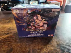 One Piece OP-14 The Azure Sea’s Seven ENG Booster Box New Sealed - Image 1