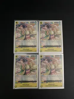 Kikunojo Playset - OP06-104 x4 - Starter Deck 28 Reprint - One Piece TCG - Image 1