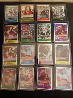 2x Boa Hancock One Piece OP14 Super Rares SR Nami Perona 14 Total - Image 1
