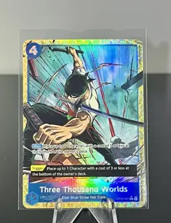 Three Thousand Worlds English OP03-057 R Alt Art One Piece TCG PRB-01 - Image 2