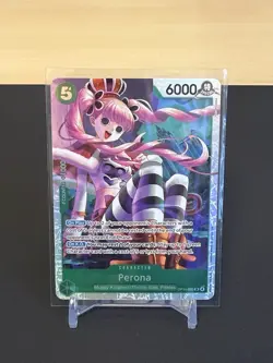Perona OP14-033 SR | NM | The Azure Sea's Seven | One Piece TCG | English - Image 1