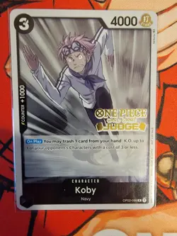 One Piece TCG Judge Stamped Koby OP02-098 - Image 1