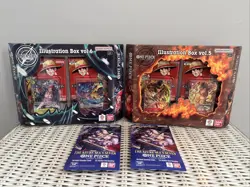 BANDAI ONE PIECE TCG LOT of 4 Items 1X Illustration BOX VOL 5 & 6 & 2X Boosters - Image 3