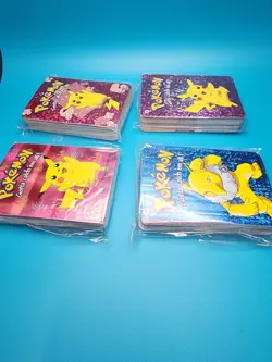 Pokemon Vending Machine Prism Sticker 2000 Complete Set 162 Cards SEALED - Image 2