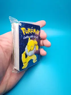 Pokemon Vending Machine Prism Sticker 2000 Complete Set 162 Cards SEALED - Image 3