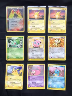 Pokemon Cards: EX Team Magma vs. Team Aqua 9 Card Lot - Image 1