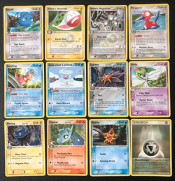 EX Delta Species set 12 Pokemon cards Azurill Holon's Electrode Magneton Porygon - Image 1