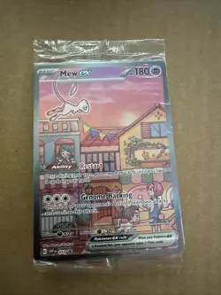 Mew ex 053 Sv: Scarlet & Violet Promo Cards Holo SEALED - Image 1
