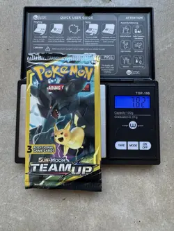 HEAVY 7.82g - Pokemon Team Up 3 Card Booster Pack - Image 1