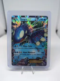 Pokemon EX Kyogre Card 54/160 Primal Clash Ultra Rare Holo NM - Image 1