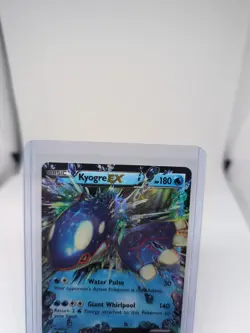 Pokemon EX Kyogre Card 54/160 Primal Clash Ultra Rare Holo NM - Image 2