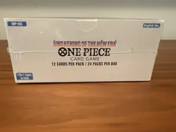 2023 ONE PIECE CARD GAME SEALED BOOSTER BOX OP-05 ENG Awakening of the New Era - Image 2