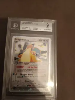 Dragonite Ex 2003 BGS Beckett 9 Mint English Pokemon Card - Image 1