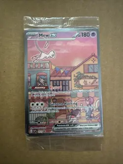 Mew ex 053 Sv: Scarlet & Violet Promo Cards Holo SEALED - Image 1