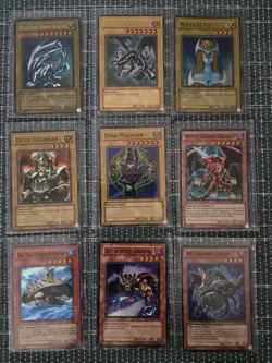 54 Old YuGiOh Cards Vintage Holos Rares English Japanese Authentic & Bootleg +++ - Image 2