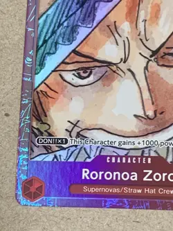 One Piece TCG Roronoa Zoro Premium Collection Film Red ST01-013 Promo Card NM - Image 4