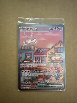 Mew ex 053 Sv: Scarlet & Violet Promo Cards Holo SEALED - Image 1
