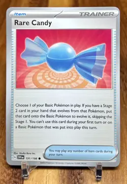 Rare Candy 191/198 SV1 Scarlet & Violet Base Non Holo Pokemon Card NM - Image 1