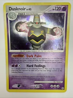 Dusknoir 2/130 Diamond & Pearl Holo Rare Pokemon Card - Image 3