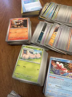 Pokemon TCG Bulk Trading Cards Regular Common Uncommon Non Foil Prismatic 4lbs - Image 4