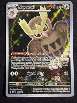 Pokemon TCG Noctowl #141 Promo Card Stellar Crown NM Condition - Image 1