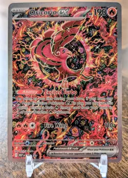 Pokemon TCG Oricorio ex MEP 024 Mega Evolution Black Star Promo NM Card - Image 1