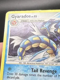 Gyarados - 19/100 - Stormfront Holo Rare Pokemon Card TCG - HP MH1 - Image 2