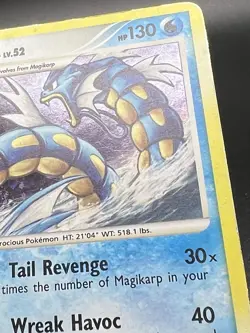 Gyarados - 19/100 - Stormfront Holo Rare Pokemon Card TCG - HP MH1 - Image 3