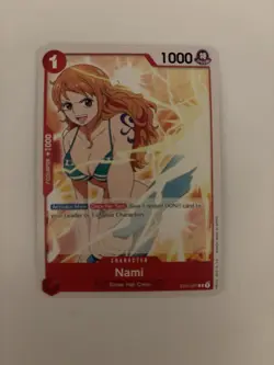 One Piece Card Game - Nami - ST01-007 - Straw Hat Crew starter deck - Image 1