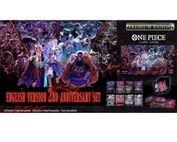 Bandai One Piece Card Game 2nd Anniversary Set English Edition Sealed - Image 1